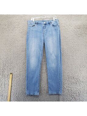 Old Navy Jeans Womens Size 8 Light Blue Mid-Rise Wow Boyfriend Denim Casual